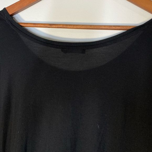 Aritzia Talula Black Short Sleeve Dress Sz M - Picture 4 of 7